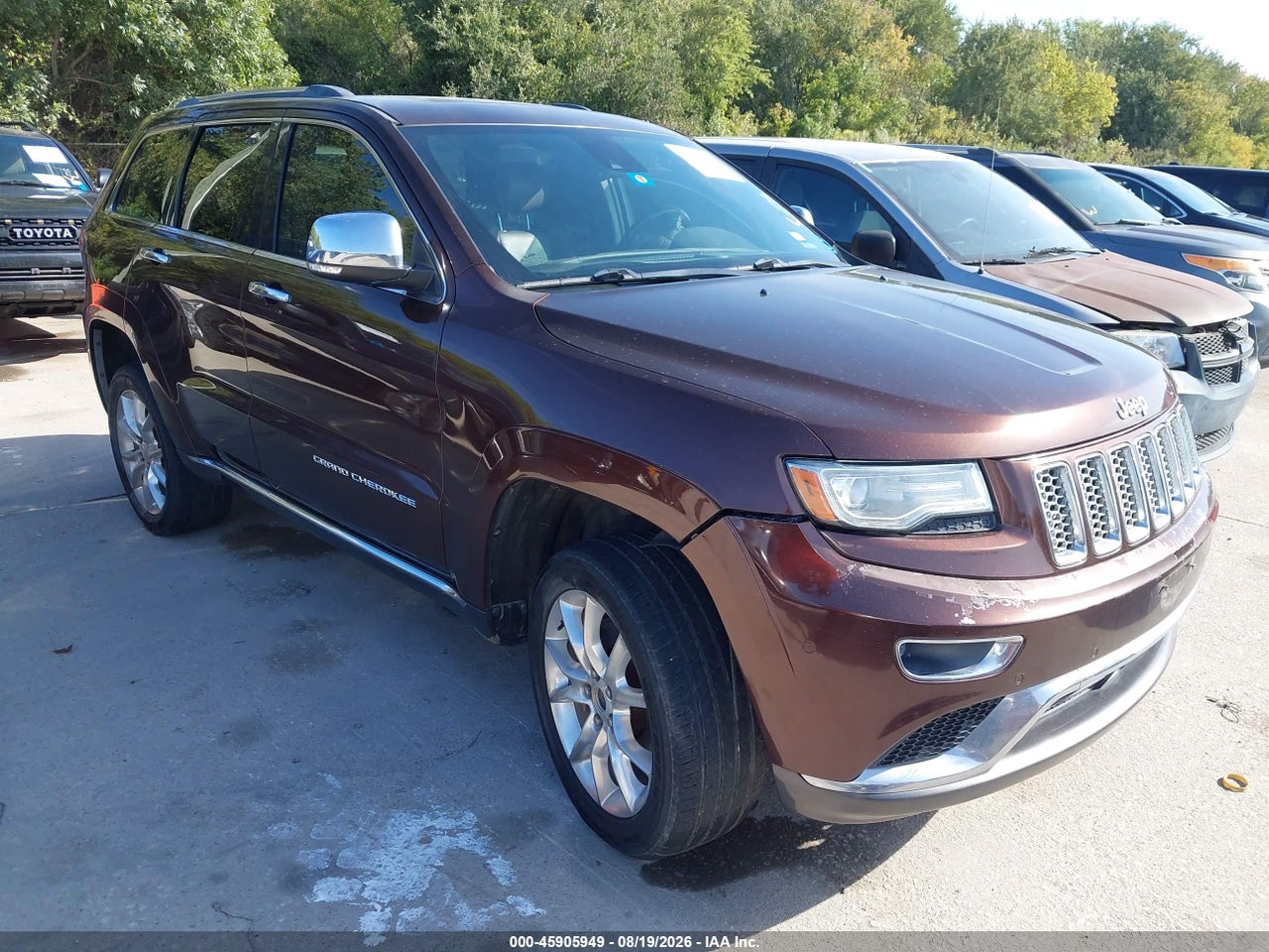 1C4RJFJMXEC****** · 2014 JEEP GRAND CHEROKEE SUMMIT