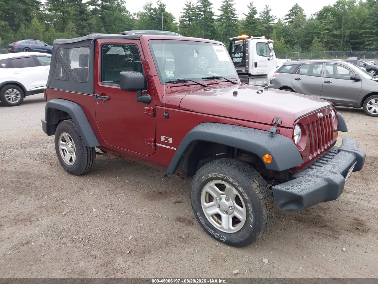 1J4FA24179L****** · 2009 JEEP WRANGLER X