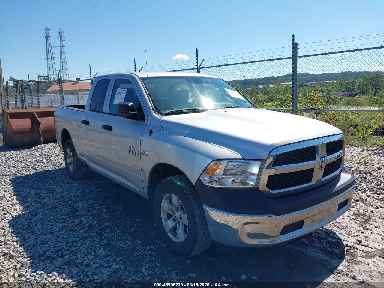 1C6RR7FT4JS****** · 2018 RAM 1500 TRADESMAN  4X4 6'4 BOX