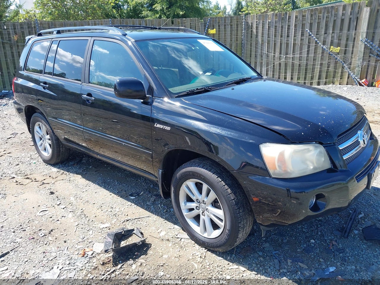 2006 TOYOTA HIGHLANDER HYBRID LIMITED V6