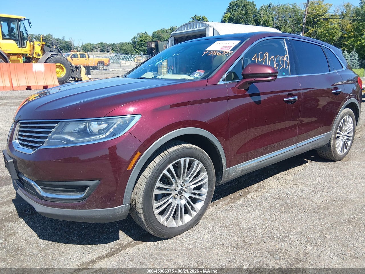 2017 LINCOLN MKX RESERVE · 2/11