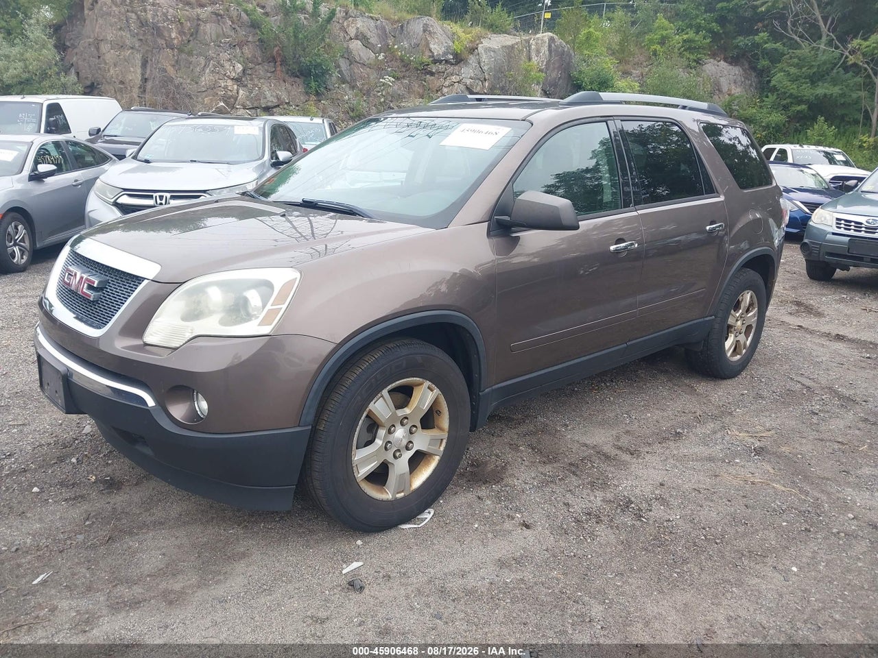 1GKKVPED8CJ****** · 2012 GMC ACADIA SLE · 2/11