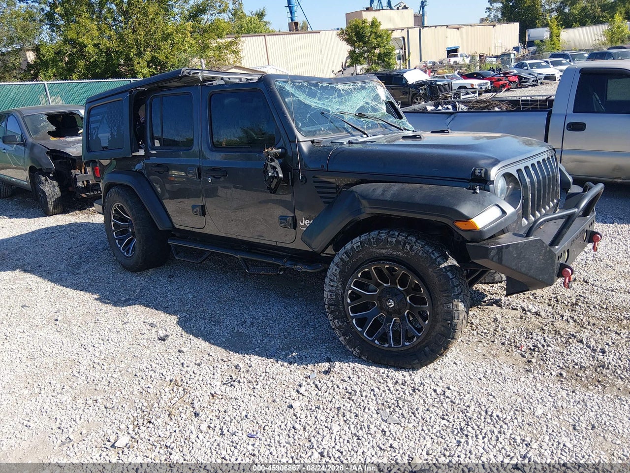 1C4HJXDN6LW****** · 2020 JEEP WRANGLER UNLIMITED SPORT S 4X4