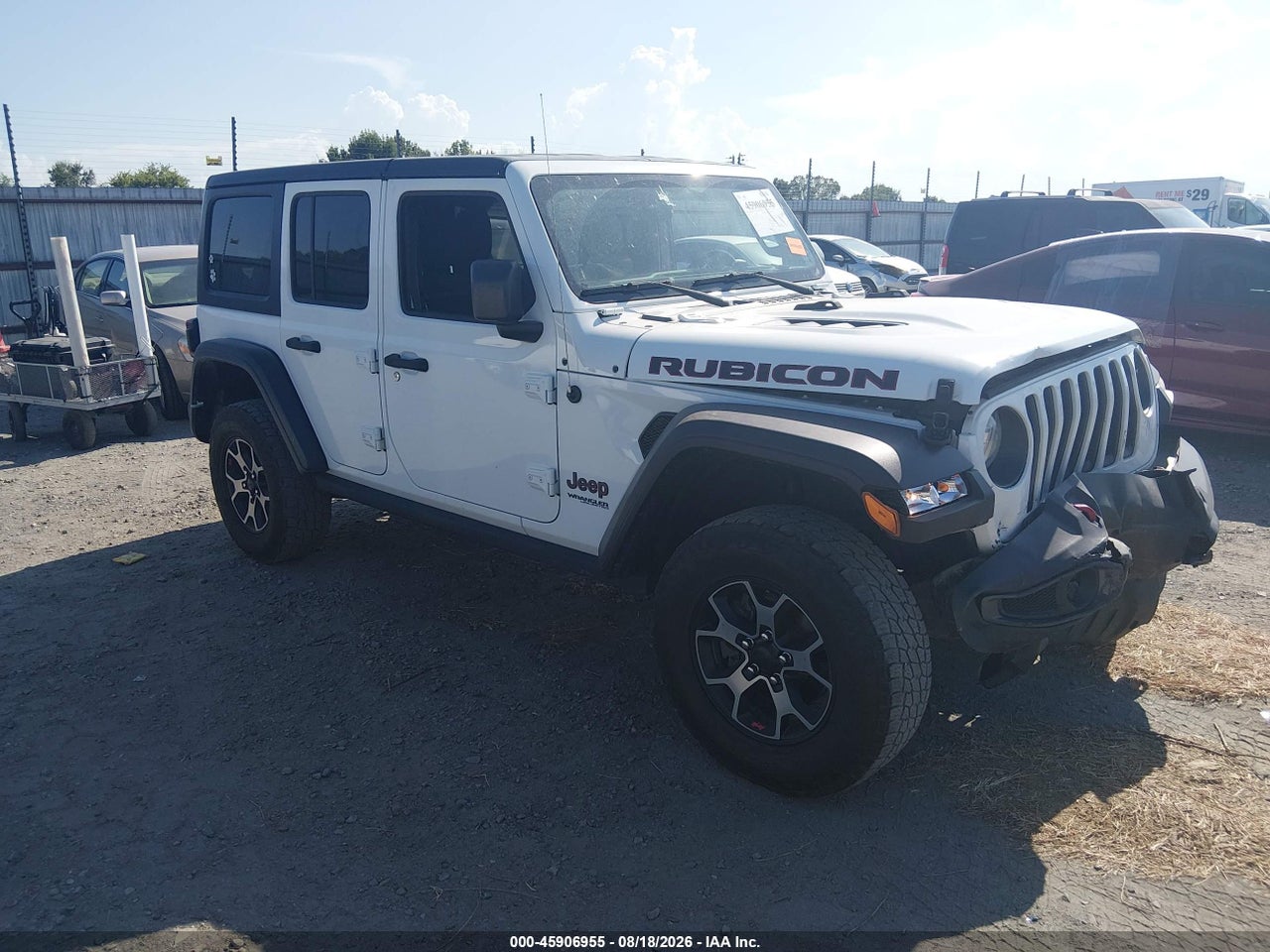 1C4HJXFG7JW****** · 2018 JEEP WRANGLER UNLIMITED RUBICON 4X4