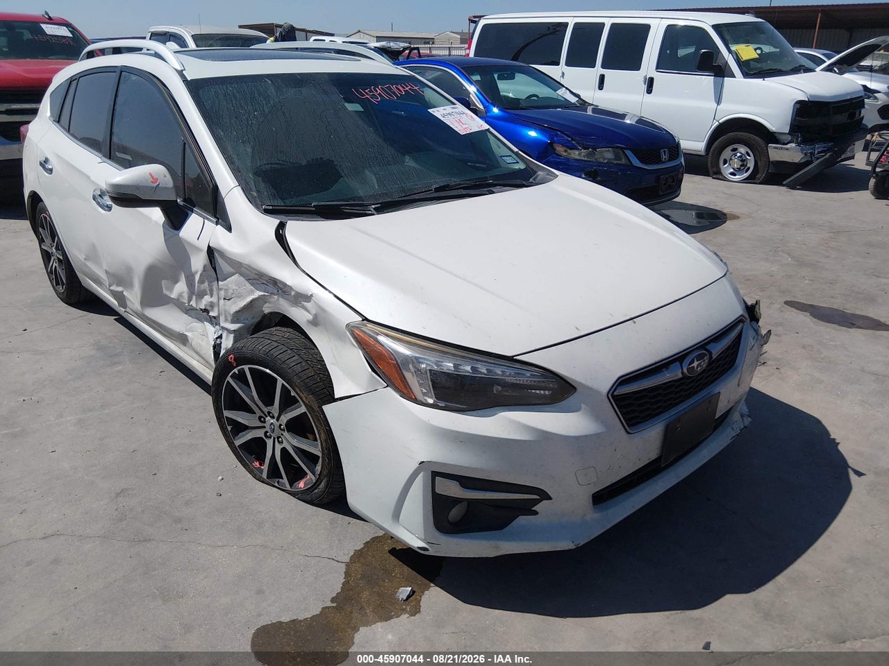 4S3GTAU66K3****** · 2019 SUBARU IMPREZA 2.0I LIMITED