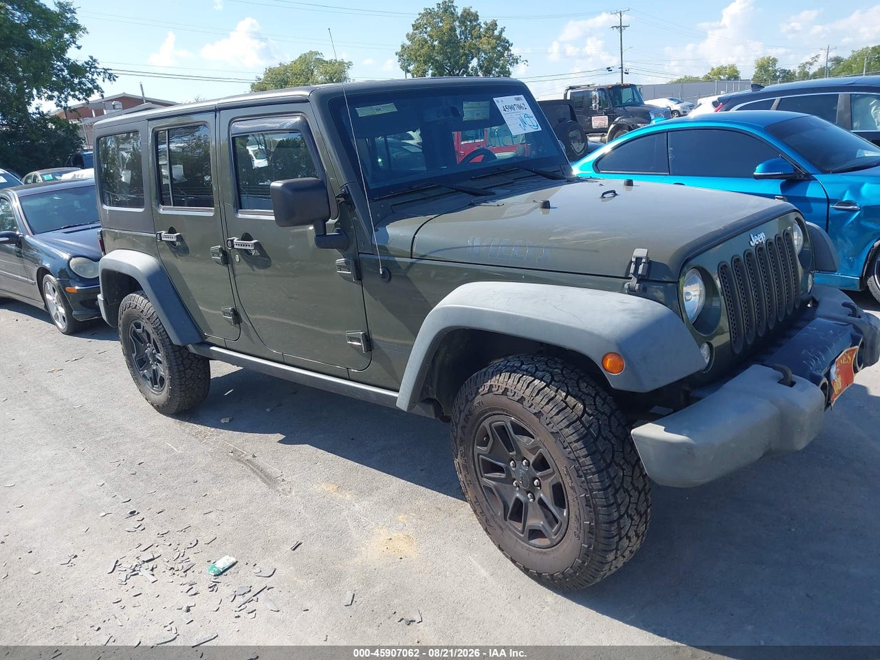 2015 JEEP WRANGLER UNLIMITED WILLYS WHEELER