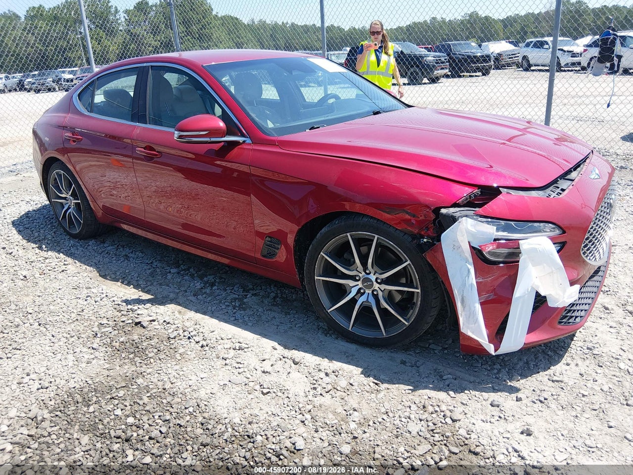 KMTG34TA9PU****** · 2023 GENESIS G70 2.0T RWD
