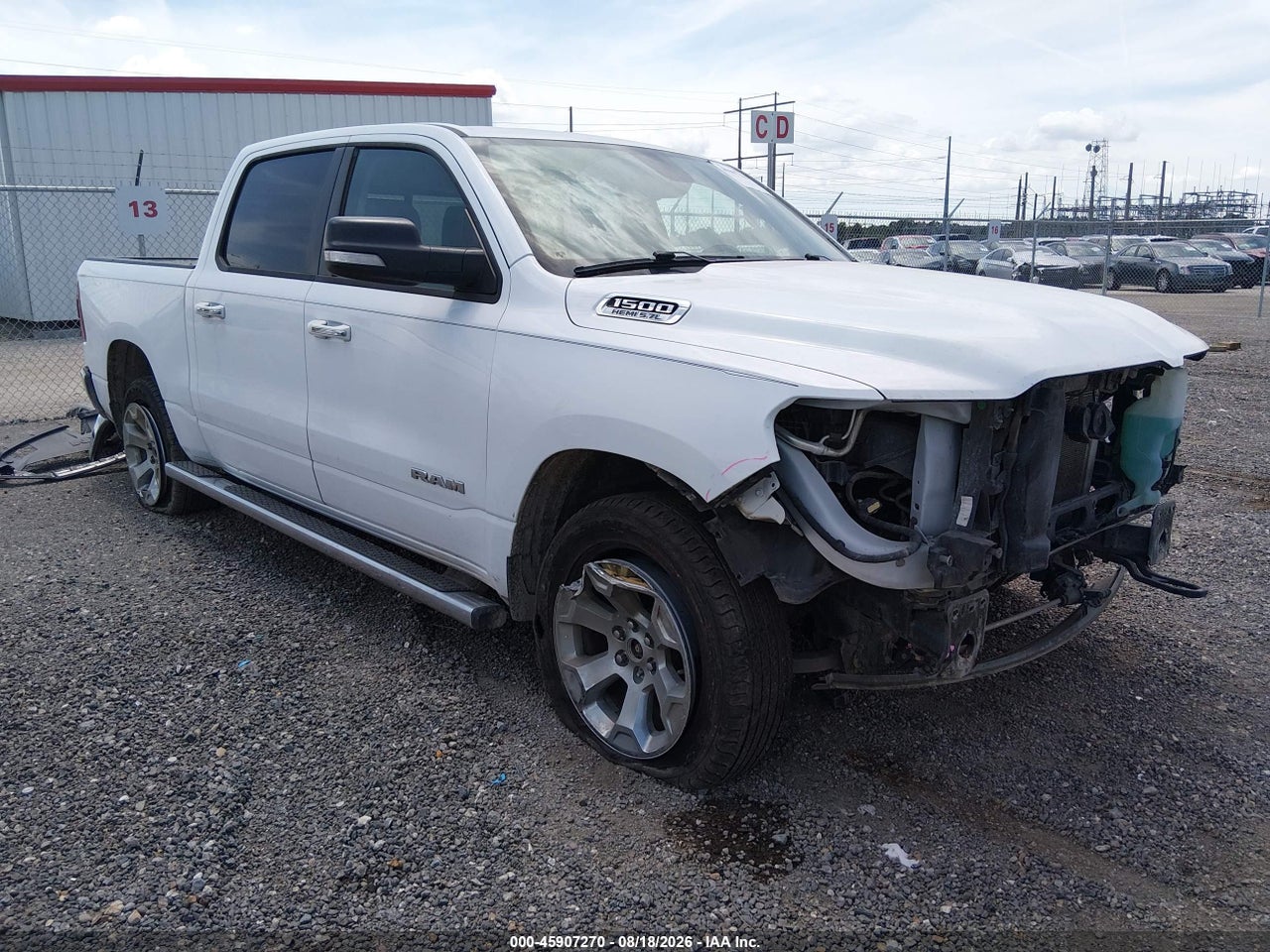 1C6SRFFT5KN****** · 2019 RAM 1500 BIG HORN/LONE STAR  4X4 5'7 BOX