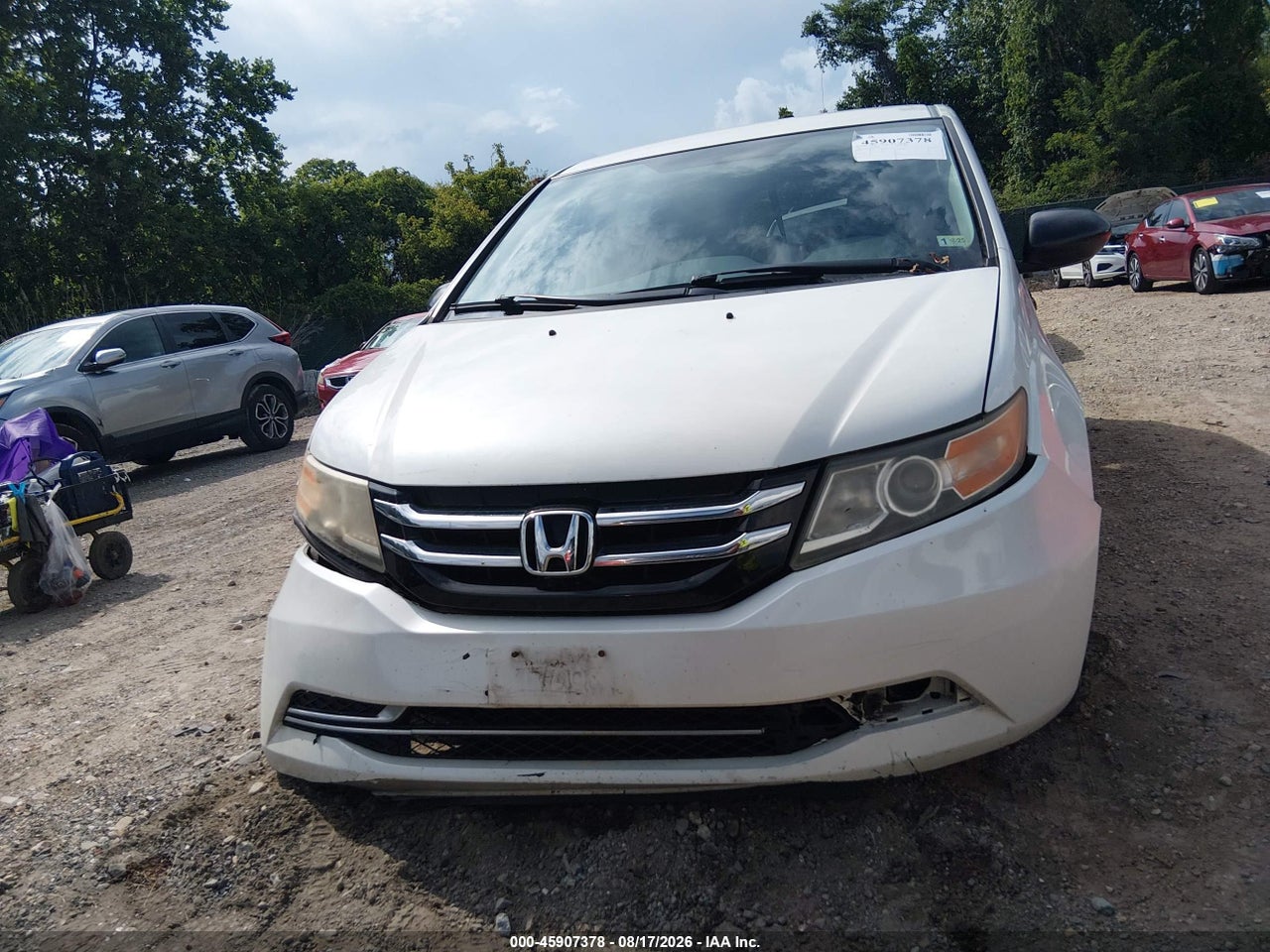 2014 HONDA ODYSSEY LX · 6/10