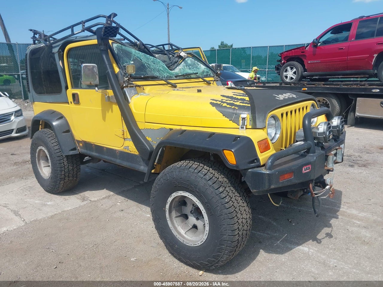 1J4FA49S6YP****** · 2000 JEEP WRANGLER SPORT