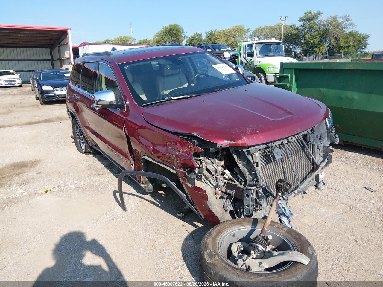 1C4RJFBG4MC****** · 2021 JEEP GRAND CHEROKEE LIMITED 4X4