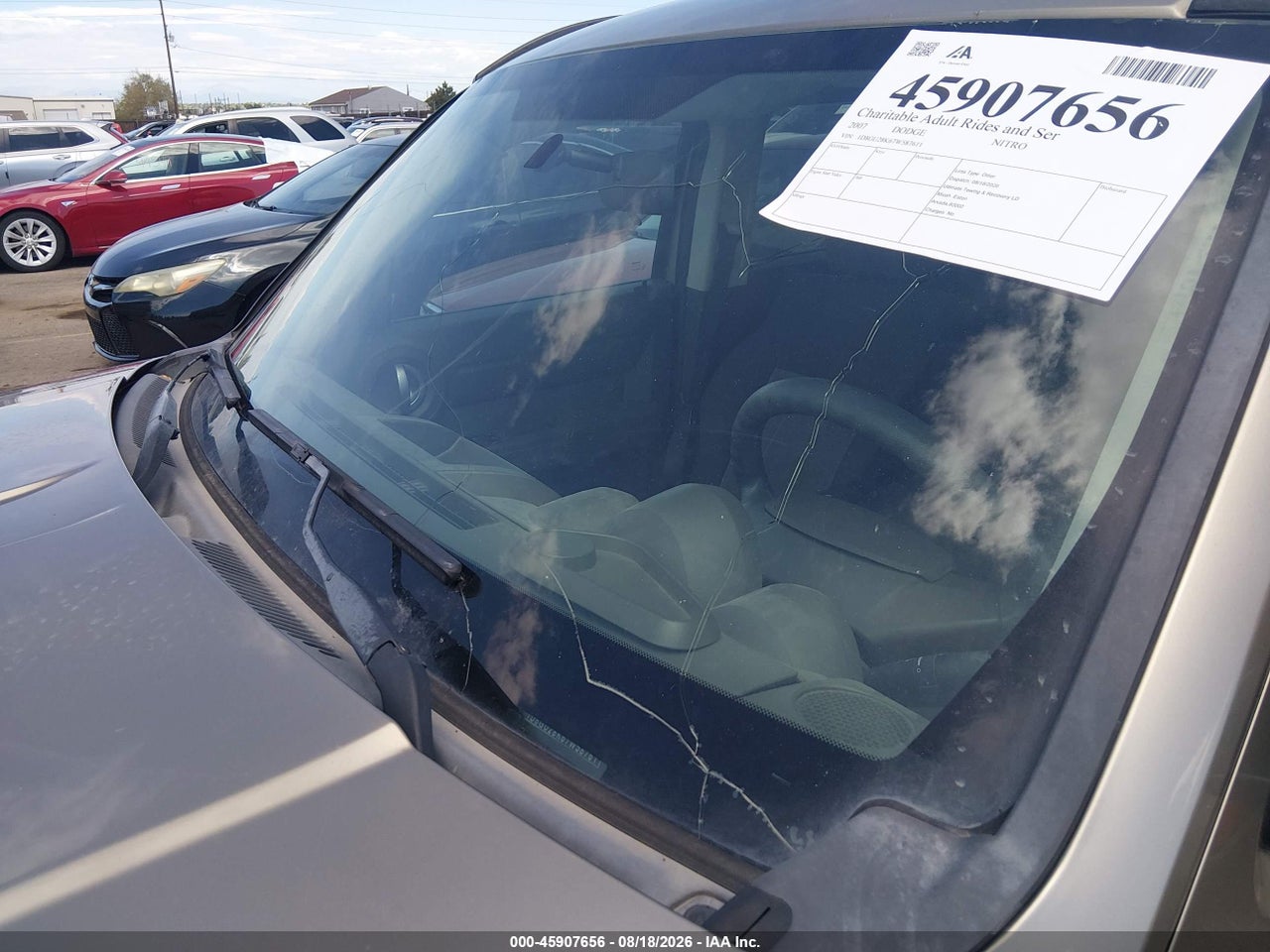 2007 DODGE NITRO SXT · 6/11