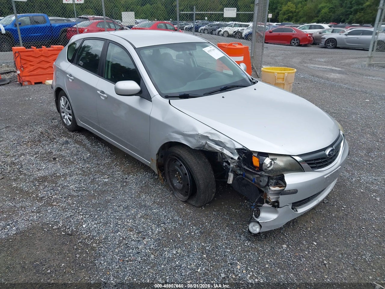 JF1GH616X8H****** · 2008 SUBARU IMPREZA 2.5I