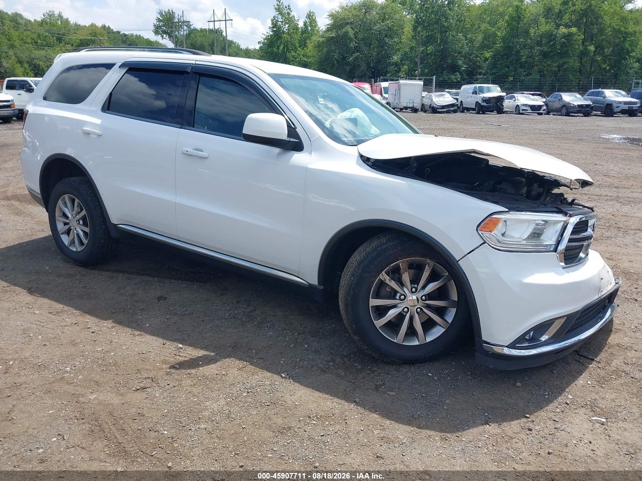 1C4RDJAG9JC****** · 2018 DODGE DURANGO SXT AWD