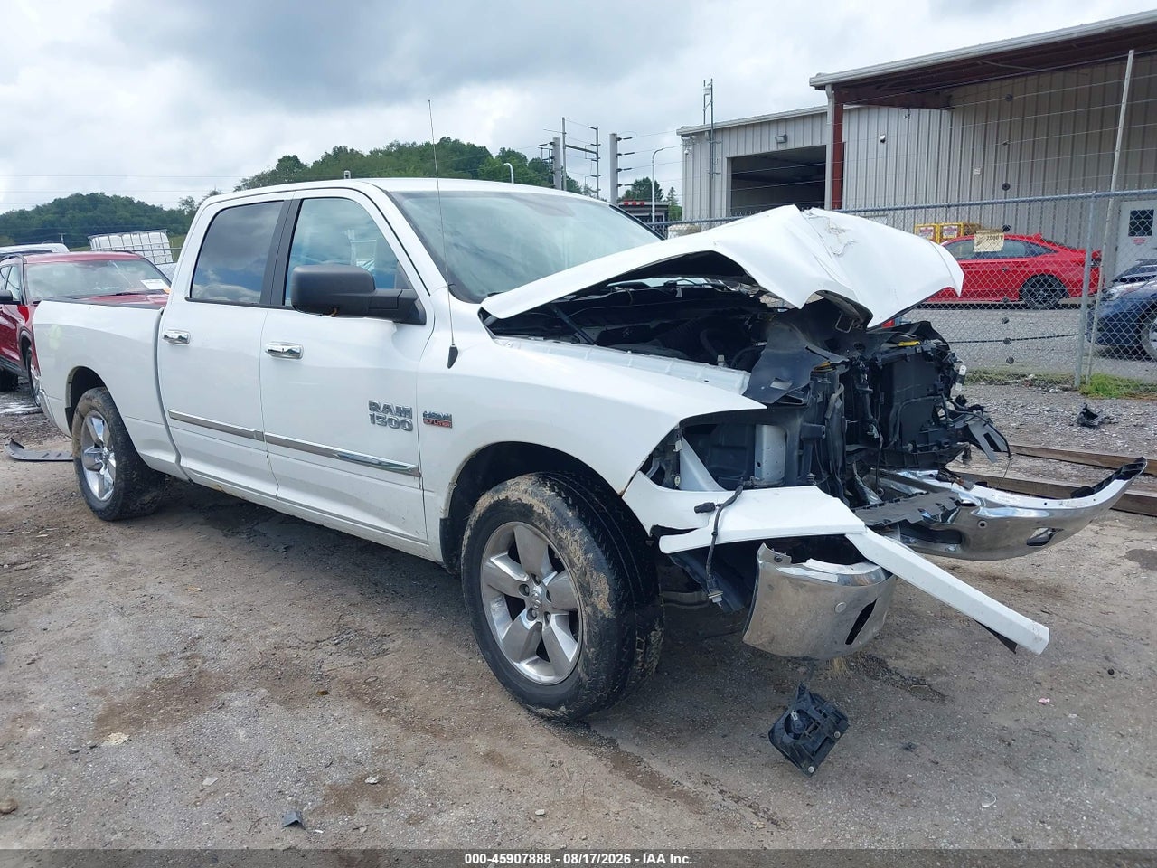 1C6RR7TT8HS****** · 2017 RAM 1500 BIG HORN  4X4 6'4 BOX