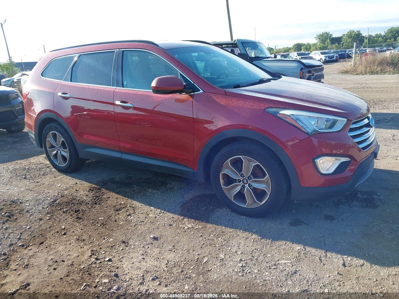 KM8SMDHFXEU****** · 2014 HYUNDAI SANTA FE GLS