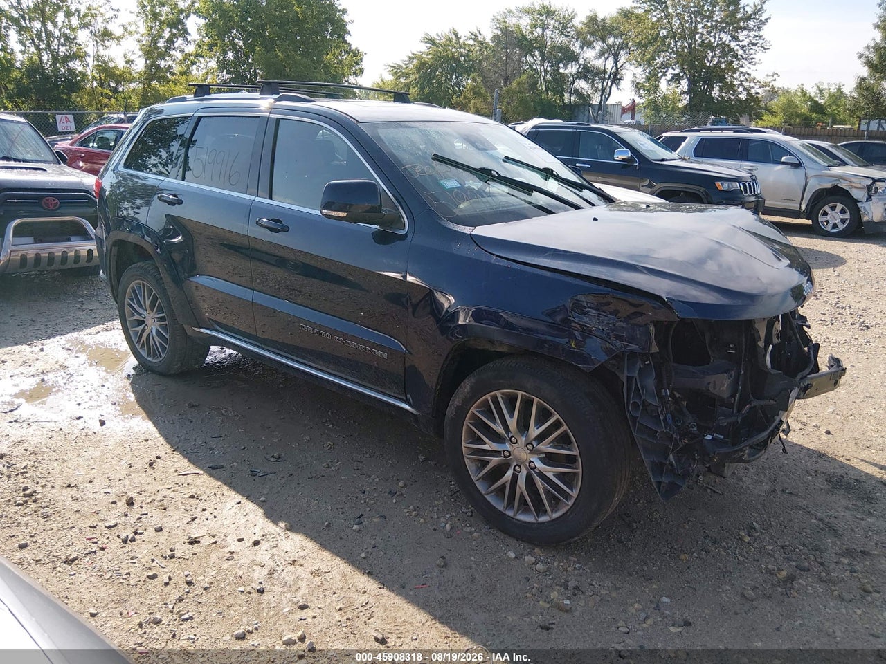1C4RJFJG2HC****** · 2017 JEEP GRAND CHEROKEE SUMMIT