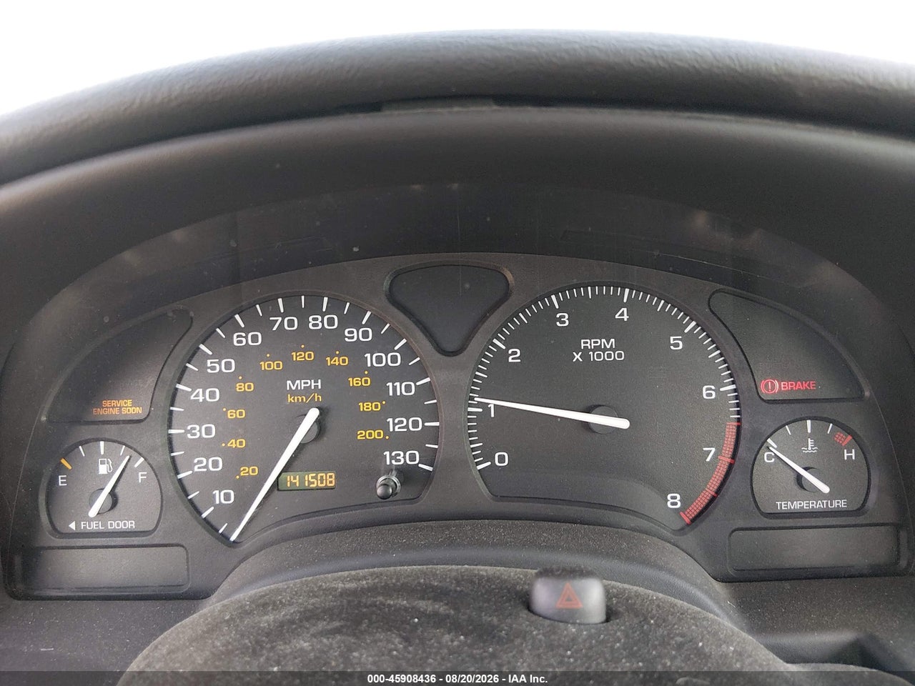 1G8ZK5278YZ****** · 2000 SATURN SL2 · 7/11
