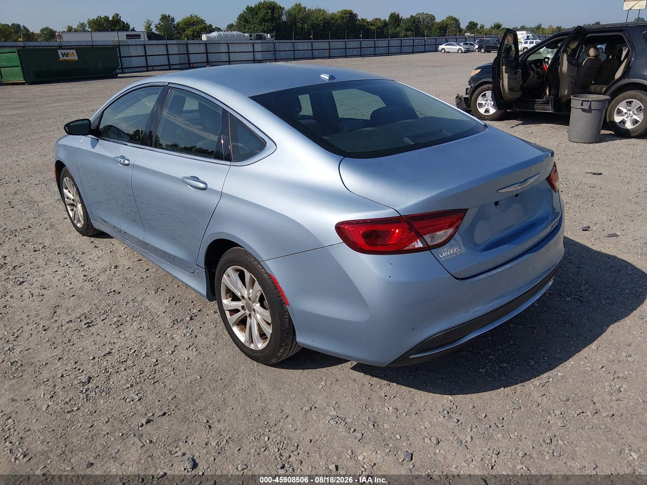 2015 CHRYSLER 200 LIMITED · 3/11