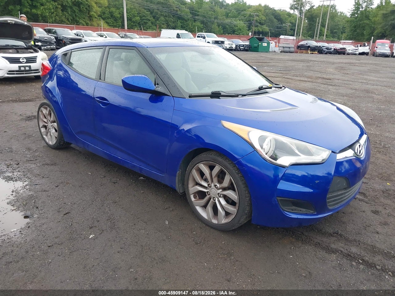 2012 HYUNDAI VELOSTER BASE W/GRAY