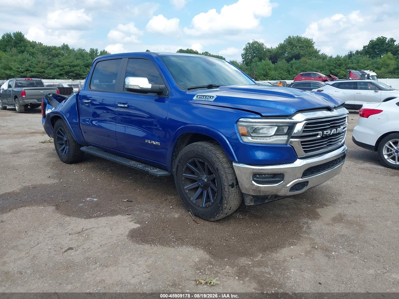 1C6SRFJT6KN****** · 2019 RAM 1500 LARAMIE  4X4 5'7 BOX