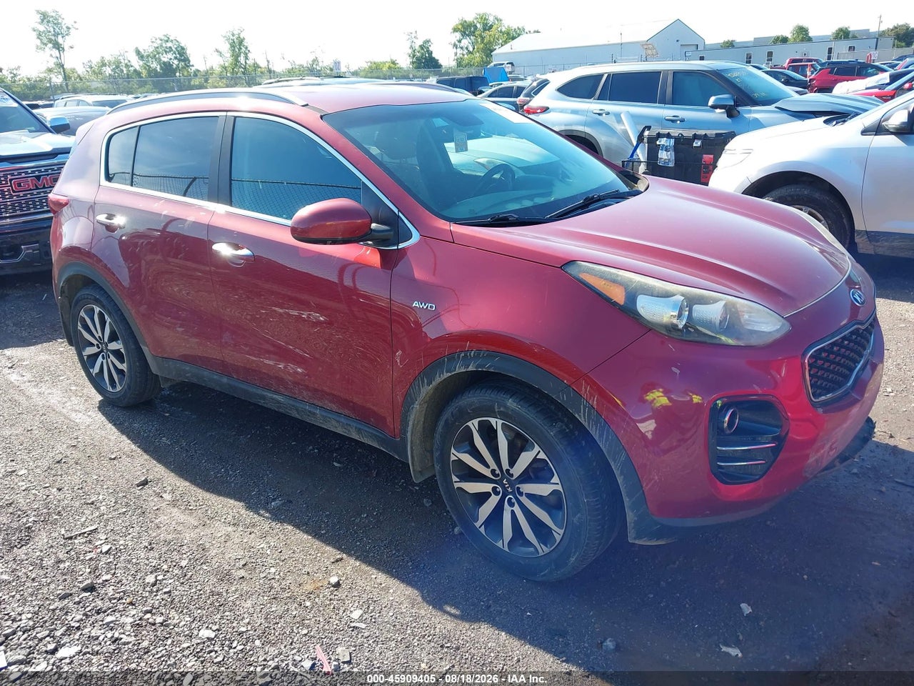KNDPNCAC9H7****** · 2017 KIA SPORTAGE EX
