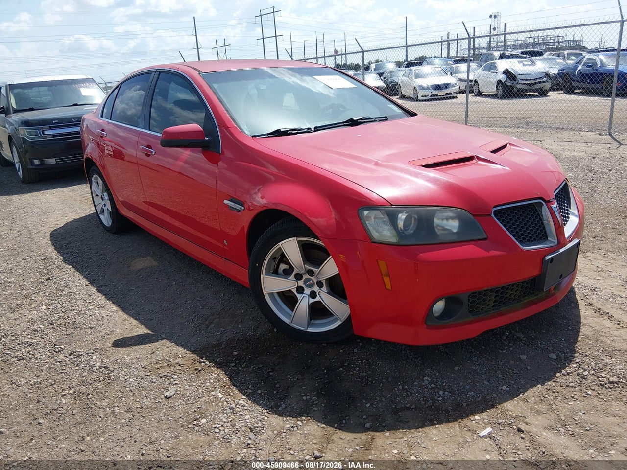 6G2EC57Y99L****** · 2009 PONTIAC G8 GT