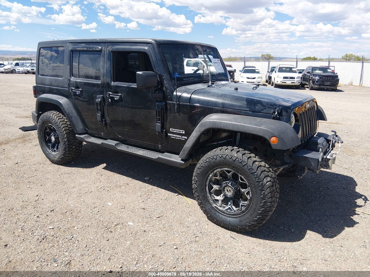 1C4BJWDG9DL****** · 2013 JEEP WRANGLER UNLIMITED SPORT