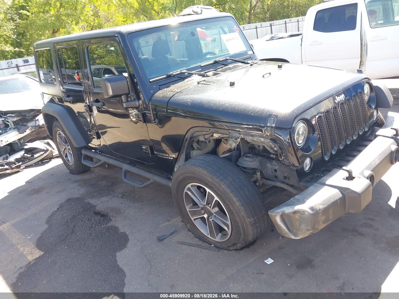 1C4BJWDG0GL****** · 2016 JEEP WRANGLER UNLIMITED SPORT