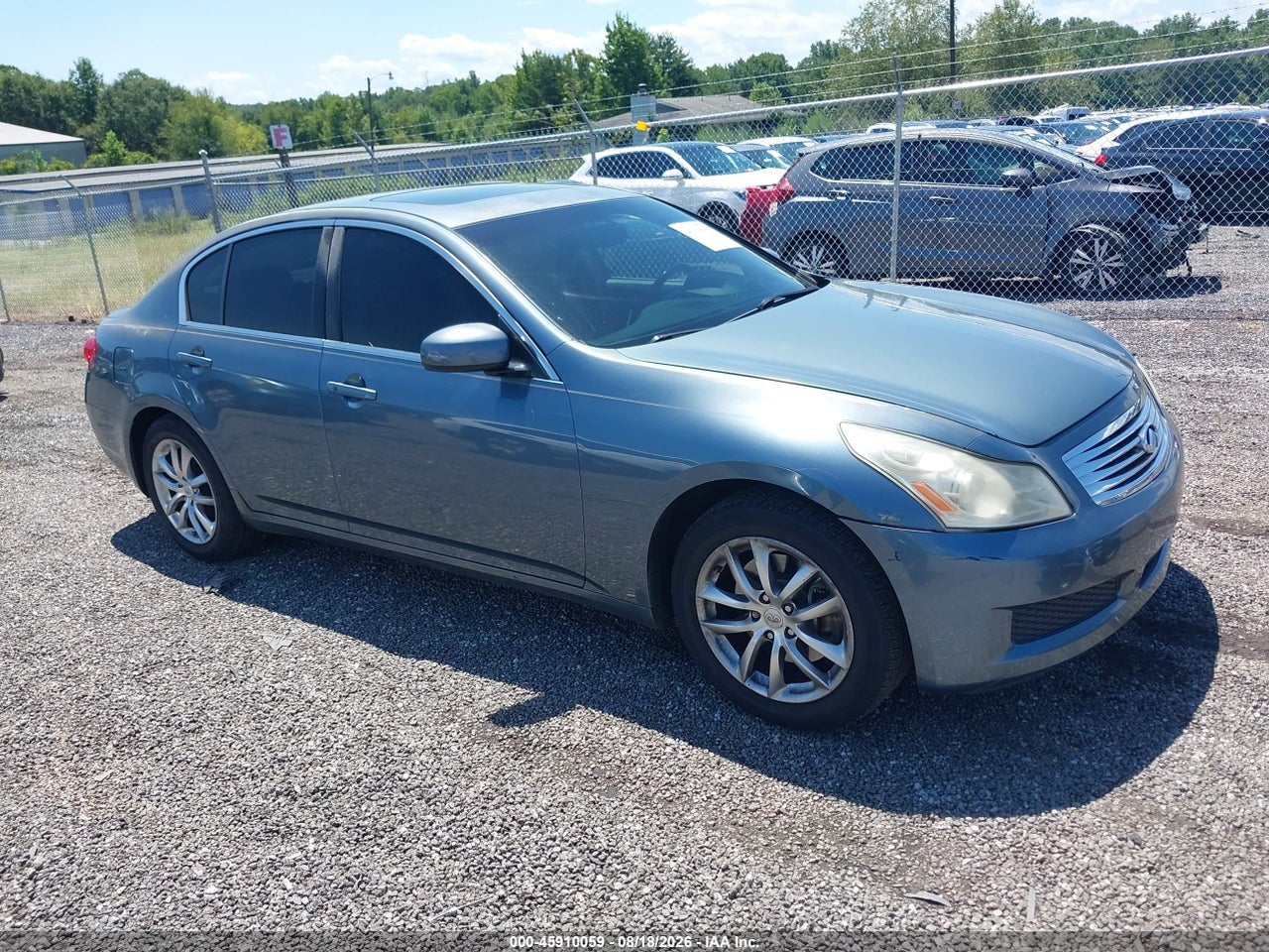 JNKBV61F67M****** · 2007 INFINITI G35X