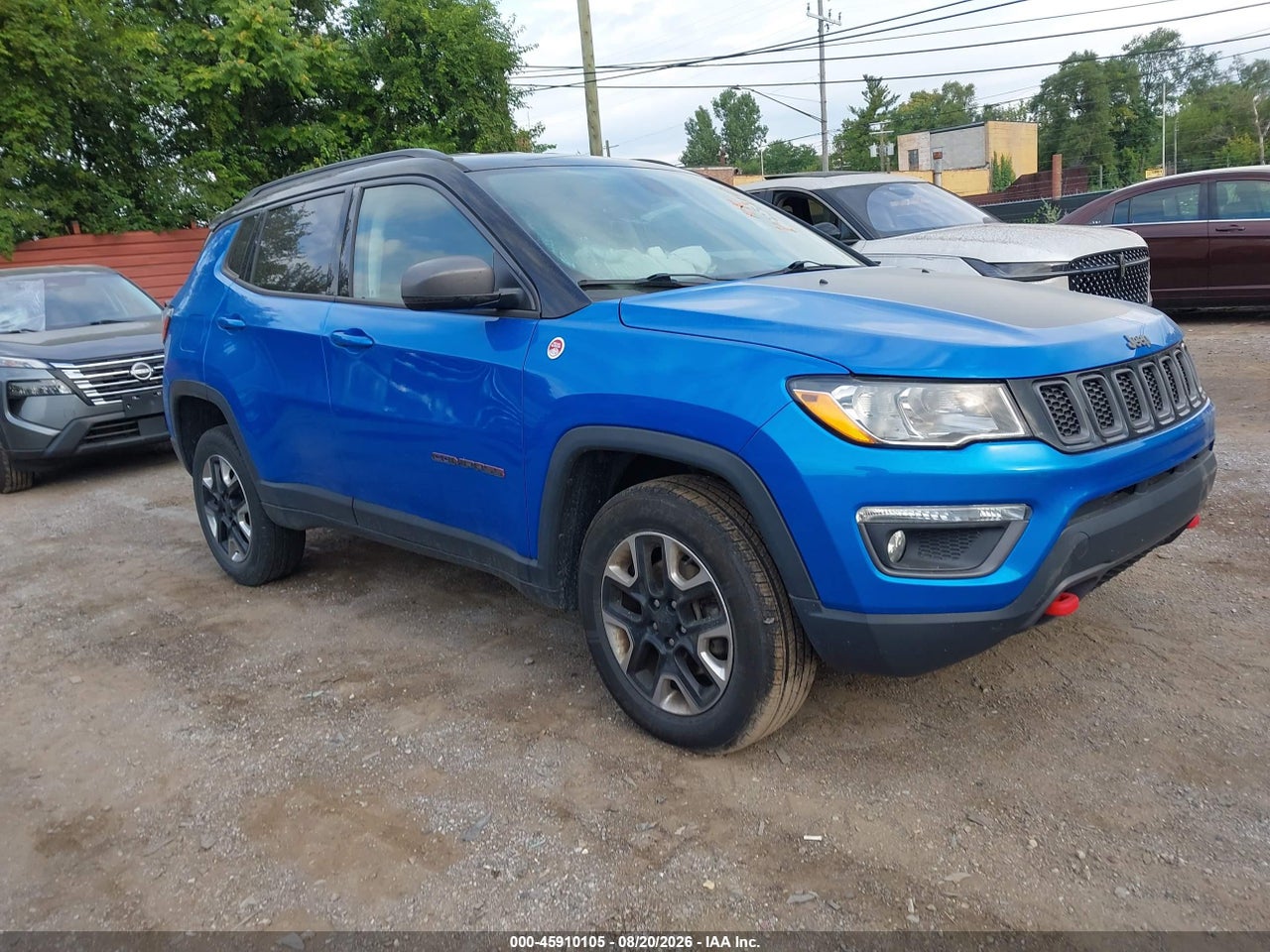 3C4NJDDBXJT****** · 2018 JEEP COMPASS TRAILHAWK 4X4