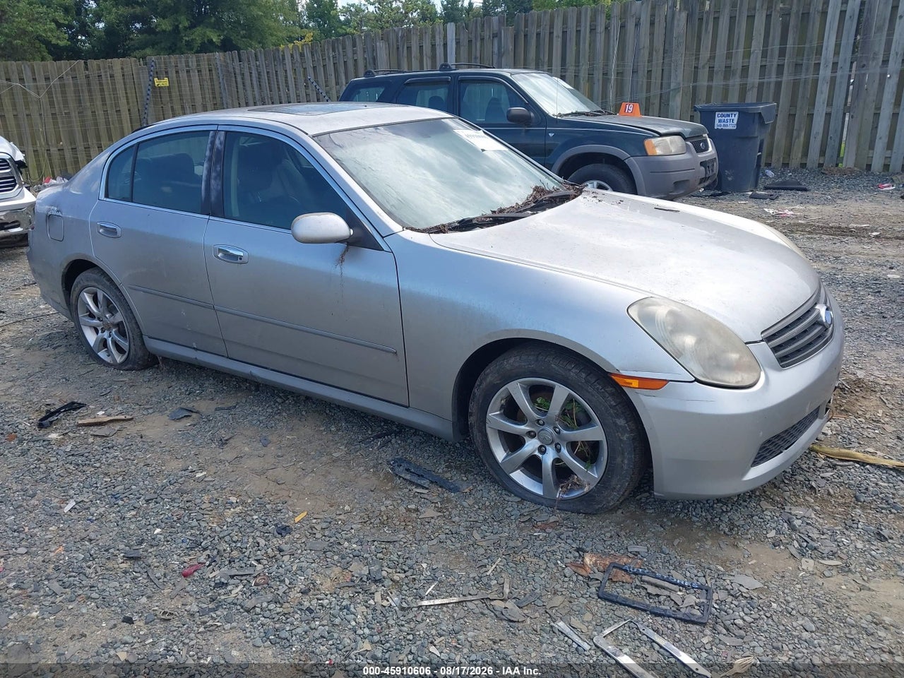 JNKCV51F25M****** · 2005 INFINITI G35X