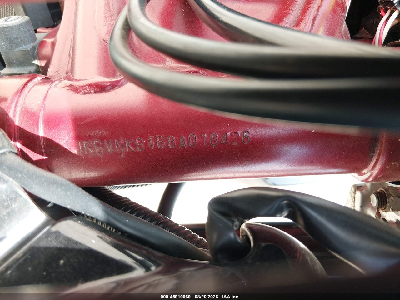 JKBVNKB168A****** · 2008 KAWASAKI VN1600 B · 10/11