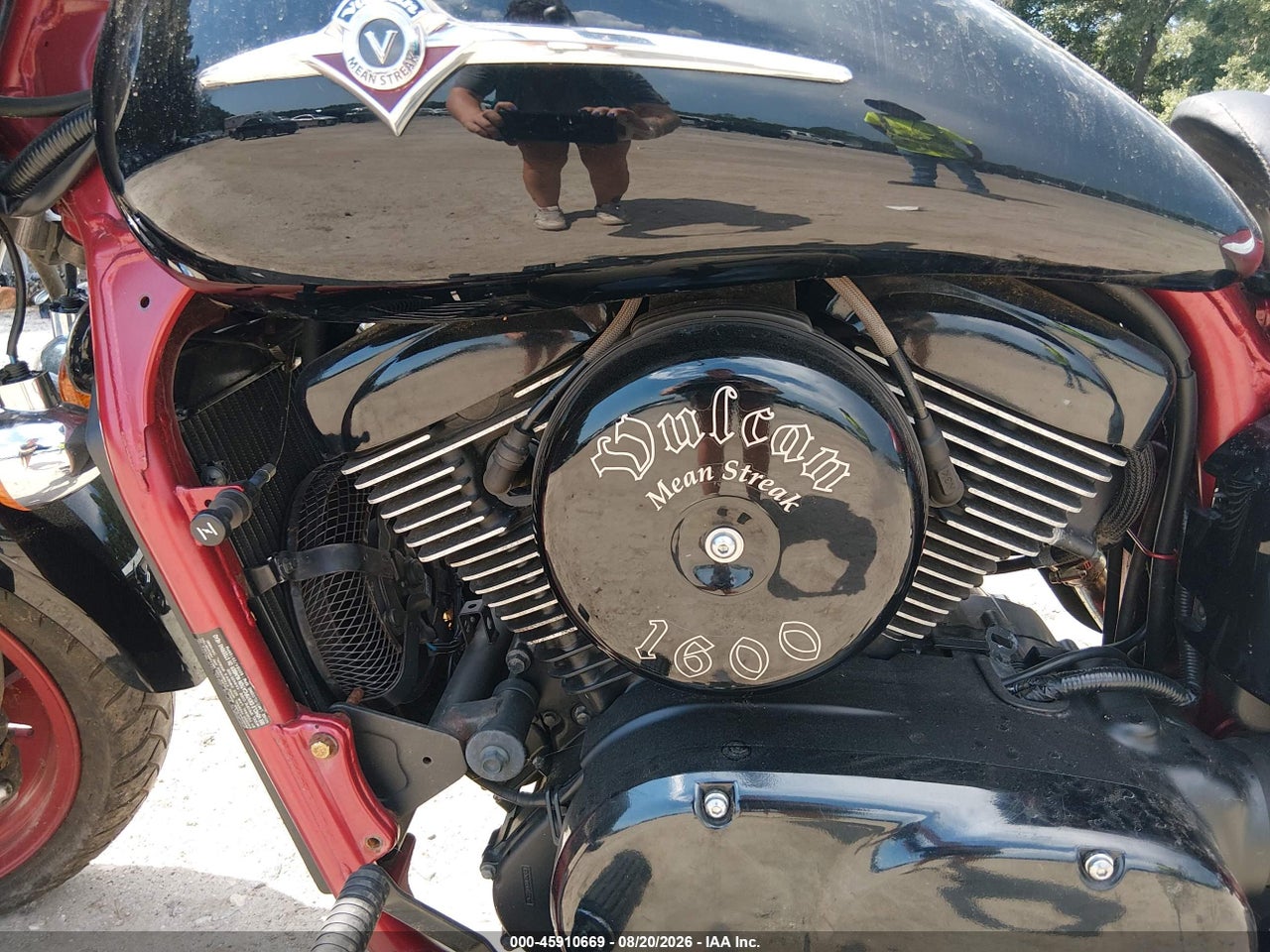 JKBVNKB168A****** · 2008 KAWASAKI VN1600 B · 9/11
