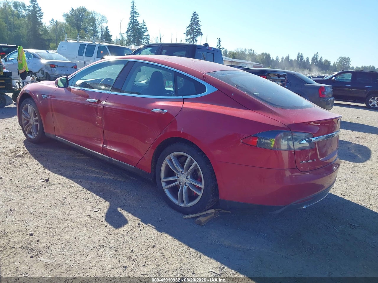 2014 TESLA MODEL S P85 · 3/11