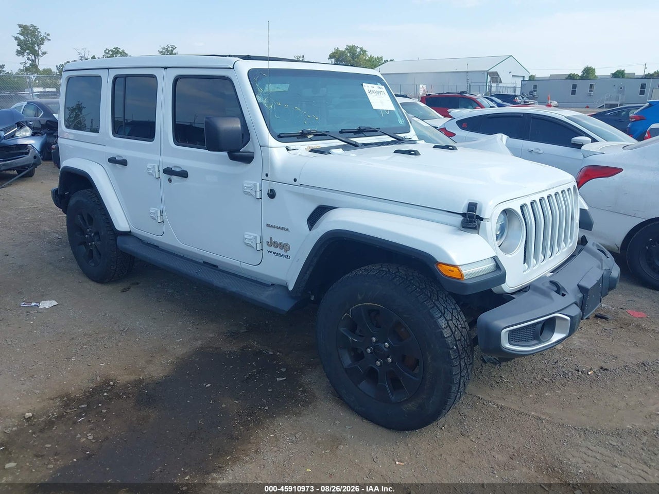 1C4HJXEN3LW****** · 2020 JEEP WRANGLER UNLIMITED SAHARA 4X4