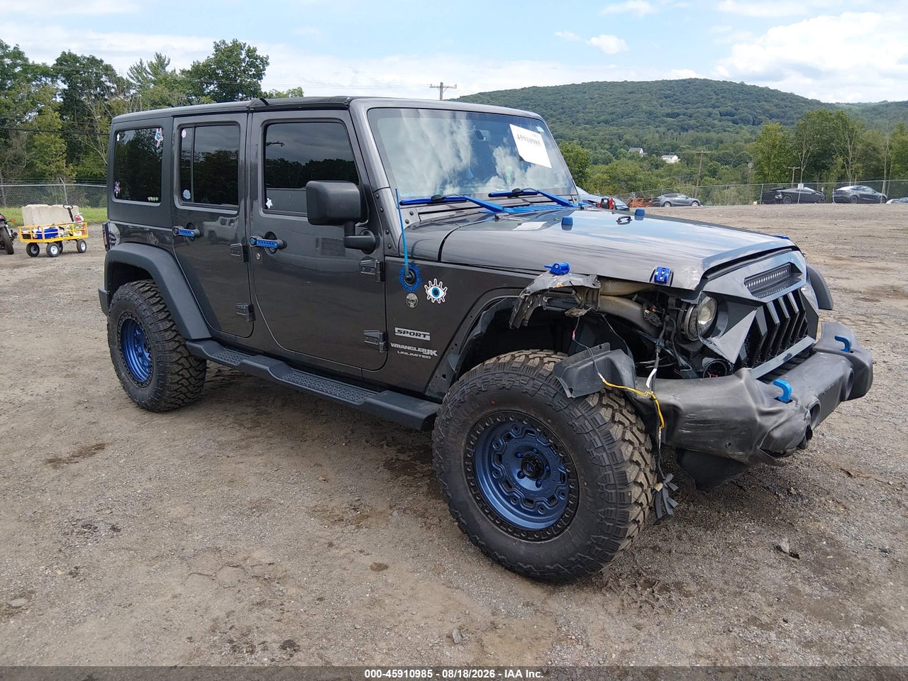 1C4HJWDG1JL****** · 2018 JEEP WRANGLER JK UNLIMITED SPORT S 4X4