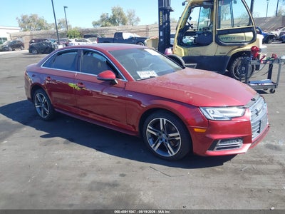 WAULMAF41JA****** · 2018 AUDI A4 2.0T TECH ULTRA PREMIUM/2.0T ULTRA PREMIUM