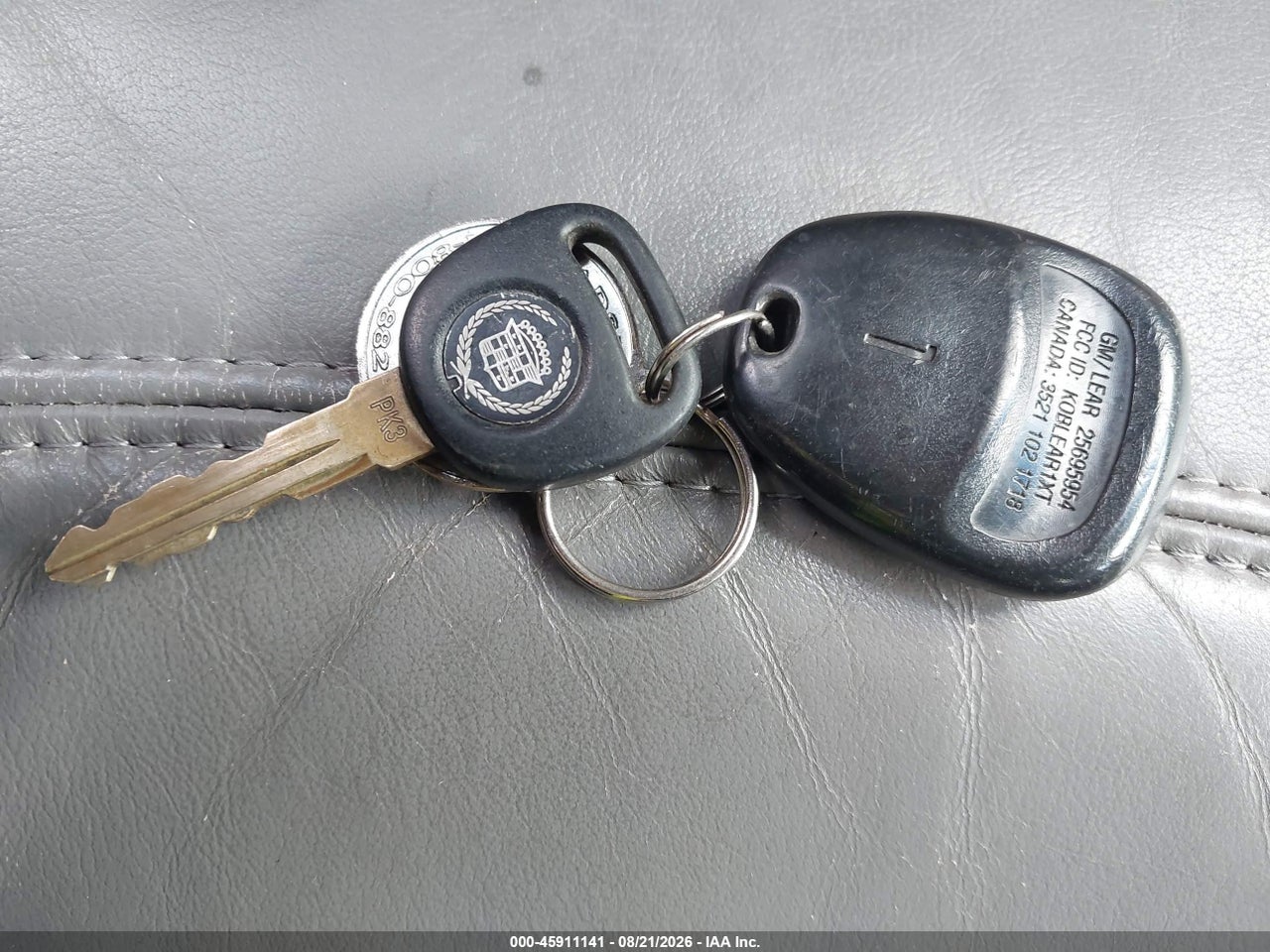 1G6KD54Y51U****** · 2001 CADILLAC DEVILLE STANDARD · 11/11