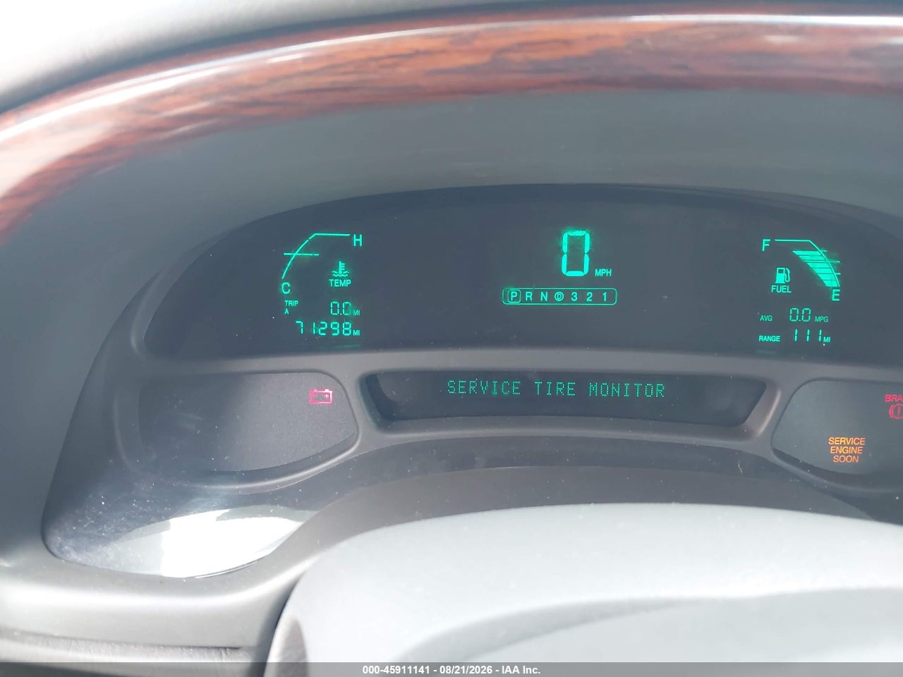 1G6KD54Y51U****** · 2001 CADILLAC DEVILLE STANDARD · 7/11