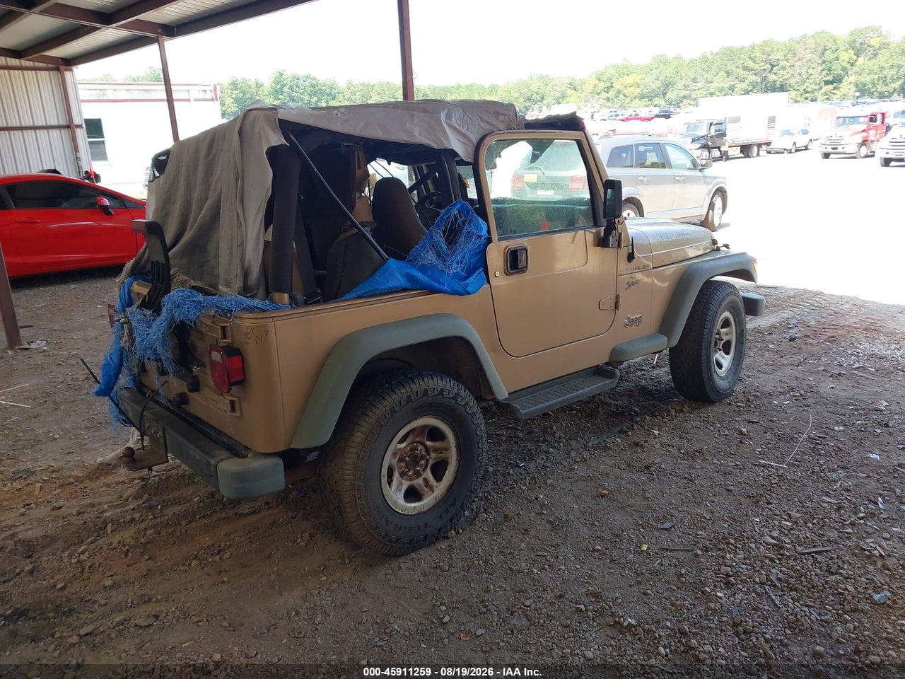 2000 JEEP WRANGLER SPORT · 4/10