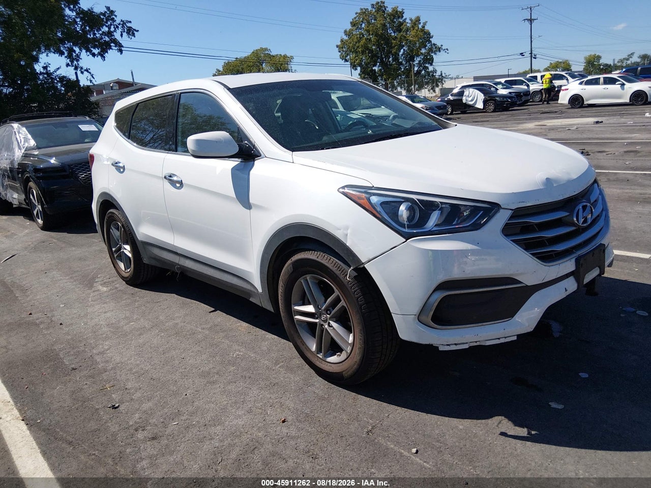 5NMZT3LB7JH****** · 2018 HYUNDAI SANTA FE SPORT 2.4L