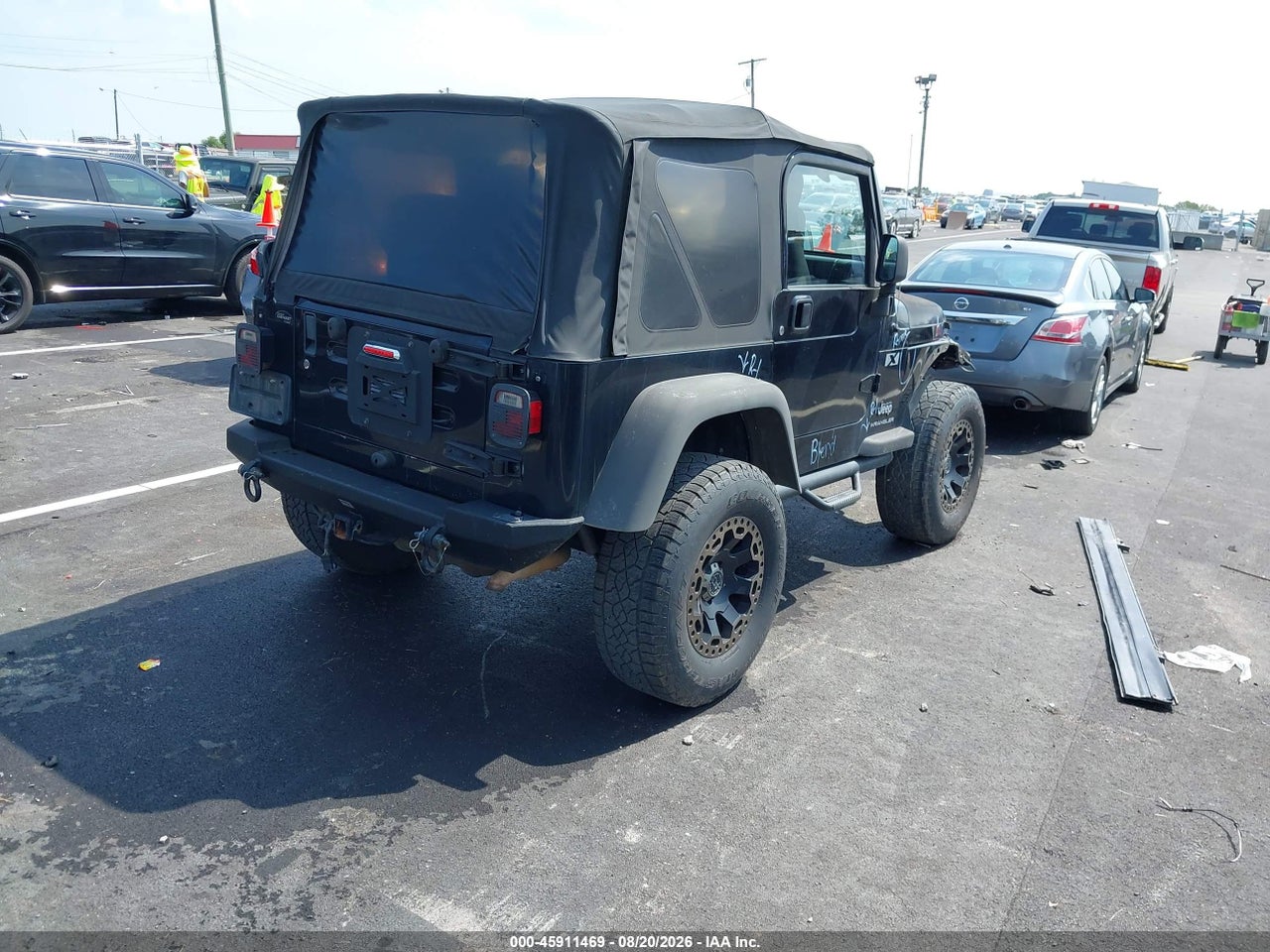 2005 JEEP WRANGLER X · 4/10