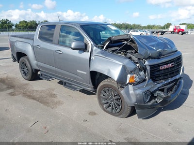 2022 GMC CANYON 2WD SHORT BOX ELEVATION