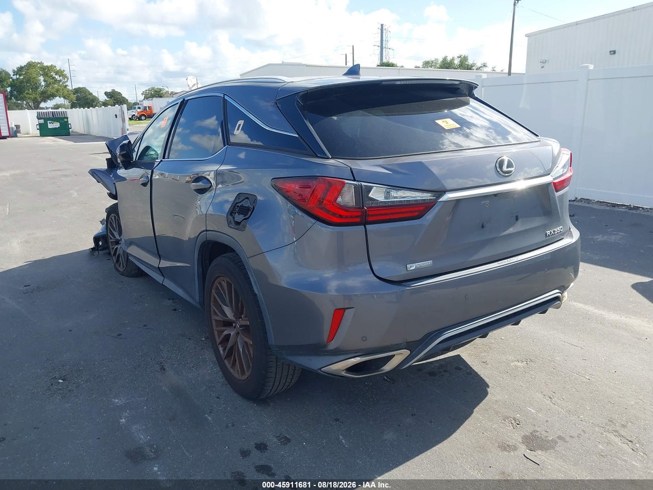 2017 LEXUS RX 350 F SPORT · 3/11
