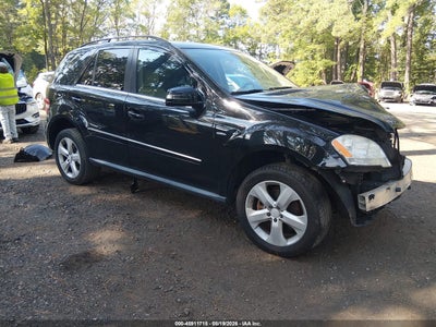 4JGBB2FB0BA****** · 2011 MERCEDES-BENZ ML 350 BLUETEC 4MATIC