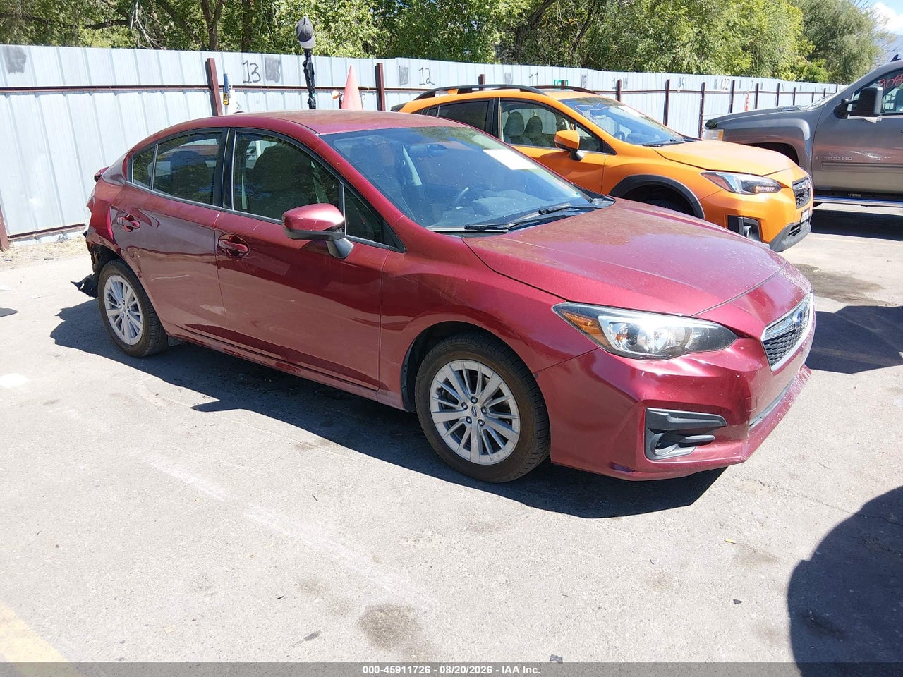 4S3GKAB62H3****** · 2017 SUBARU IMPREZA 2.0I PREMIUM