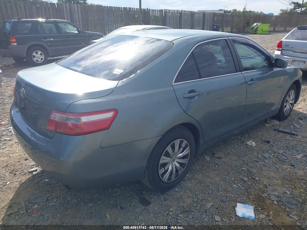 2007 TOYOTA CAMRY LE · 4/11