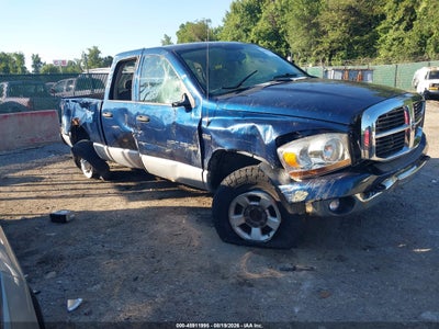 1D7KS28D56J****** · 2006 DODGE RAM 2500 SLT/TRX4 OFF ROAD/SPORT/POWER WAGON