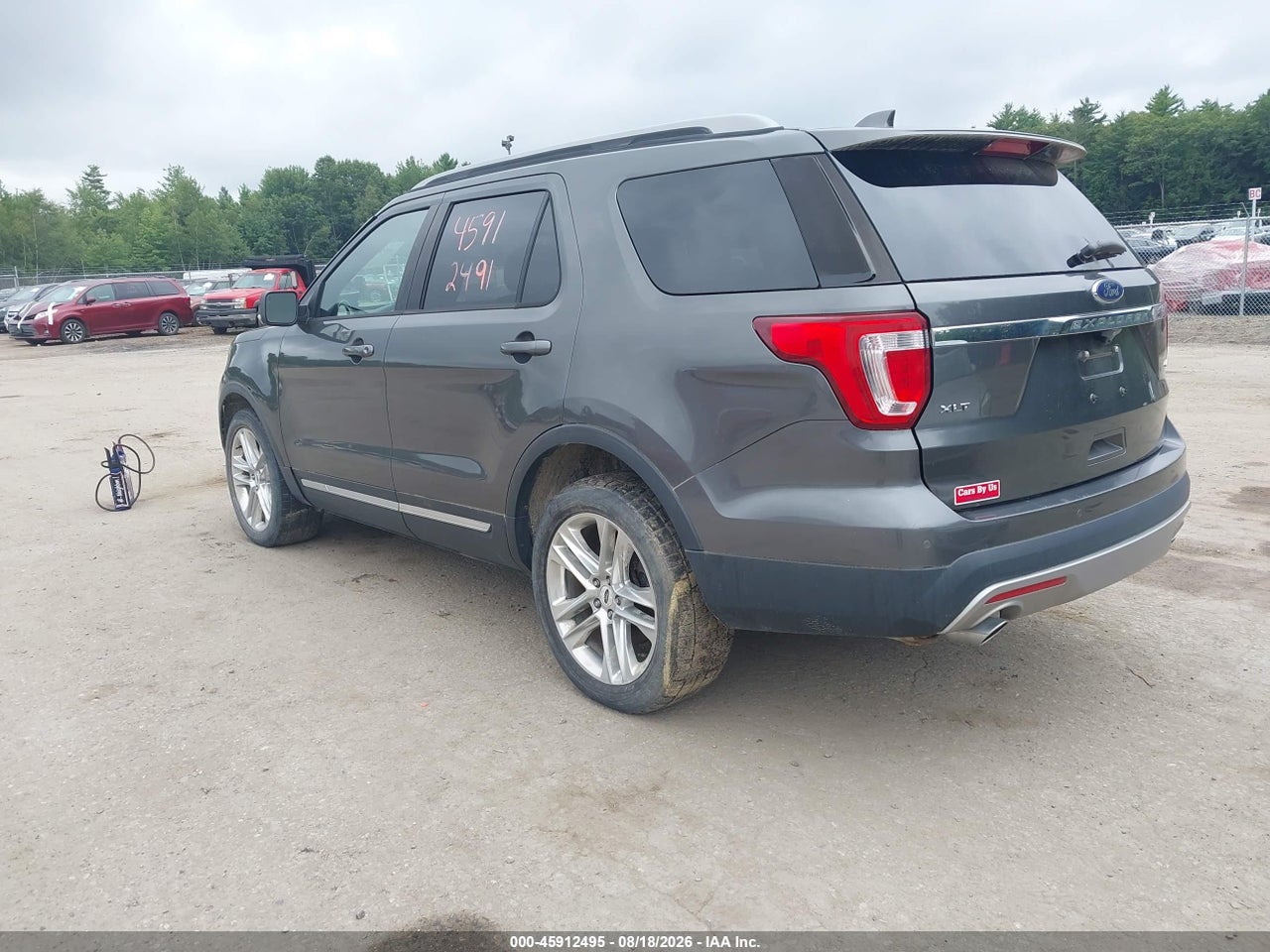 1FM5K8D86HG****** · 2017 FORD EXPLORER XLT · 3/11